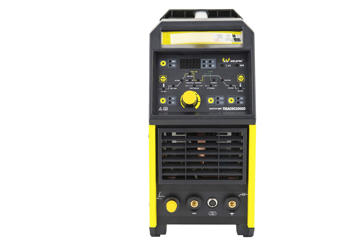 TIG 200GD AC DC 200 Amp Weldpro Digital Tig/Stick Welder with Pulse CK ...
