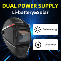 Thumbnail for Welding Helmet Auto Darkening, True Color Solar Powered Welding Hood, 2 Arc Sensor Wide Shade 3/11 for TIG MMA/MIG Arc