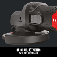 Thumbnail for CRAFTSMAN Small Angle Grinder Tool 4-1/2 inch, 6 Amp, 12,000 RPM, Corded (CMEG100)