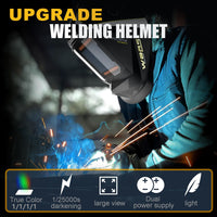 Thumbnail for Welding Helmet Auto Darkening,SONNLER Large Viewing 3.94